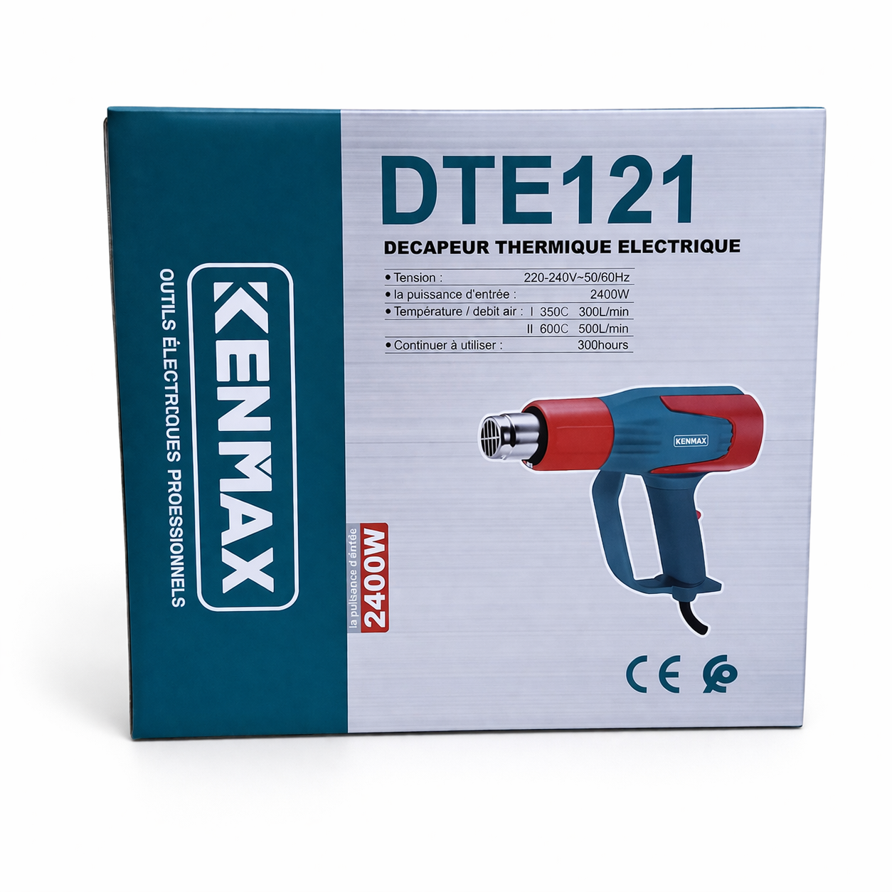 Décapeur Thermique Électrique KENMAX DTE121 2400W Haute Puissance