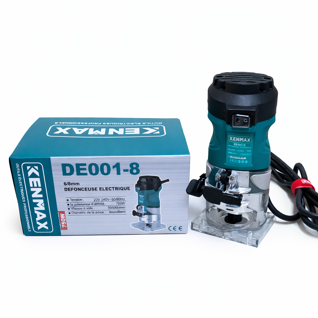 Défonceuse Électrique KENMAX DE001-8 6/8mm 750W Haute Précision