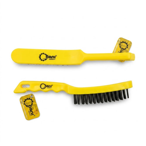Brosse Métallique Professionnelle avec Manche Ergonomique – Nettoyage Puissant