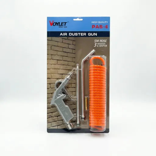 Pistolet Souffleur d’Air VIOLET PAS-6 avec Tuyau & Accessoires
