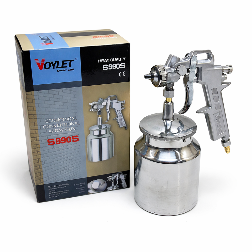 Pistolet de Peinture Pneumatique VOYLET S990S – Modèle Économique Haute Performance