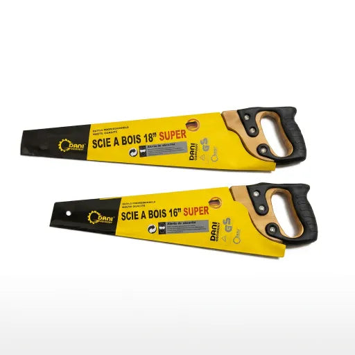 Scie à Bois Professionnelle 16" & 18" SUPER – Coupe Rapide et Précise