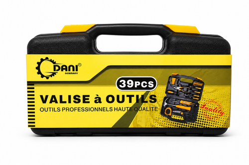 **Valise à Outils Complète 39 Pièces – Coffret d’Outils Multifonction pour Bricolage et Réparation** 🔧 (Copie) (Copie)