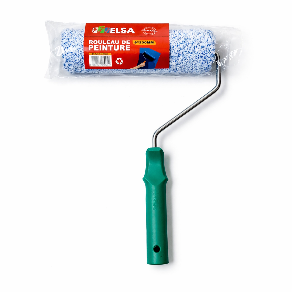 Rouleau de Peinture ELSA 230mm (9”) – Application Uniforme et Finition Professionnelle