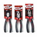 Set de Pinces Professionnelles KRIT – Pince Coupante 150mm, Pince Universelle 170mm et Pince Long Bec 175mm en Chrome Vanadium