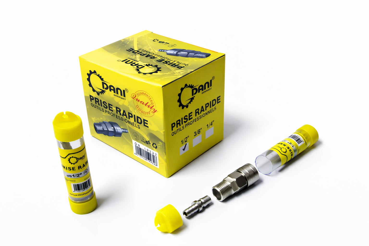 Raccord Rapide DANI pour Air Comprimé – Connecteur Pneumatique Haute Qualité