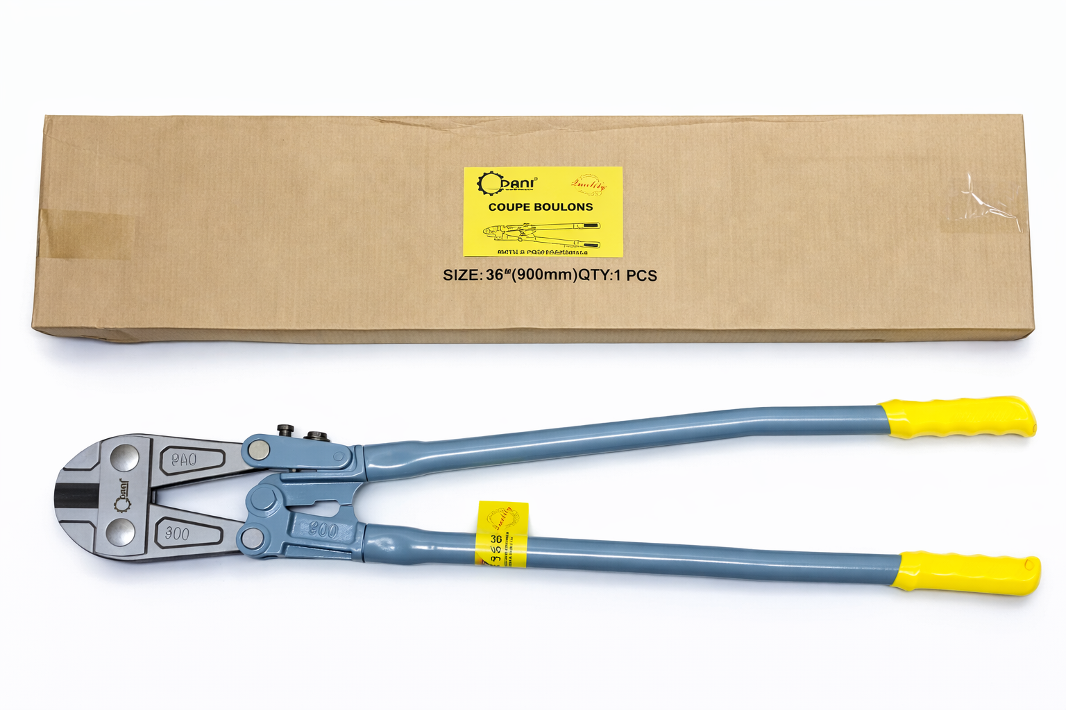 Coupe-Boulons Professionnel DANI 36" (900 mm) – Coupe Métal Haute Résistance