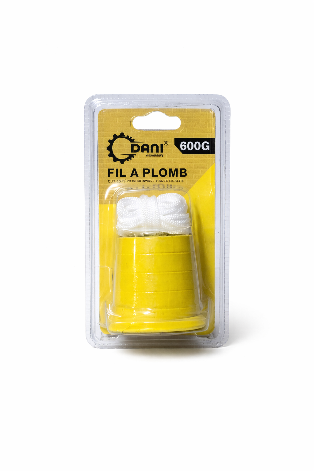 Fil à Plomb Dpani 600g – Outil de Mesure Verticale de Précision