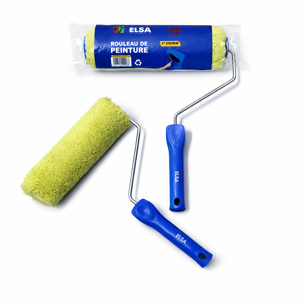 Rouleau de Peinture ELSA 230mm – Kit Complet avec Manche Ergonomique