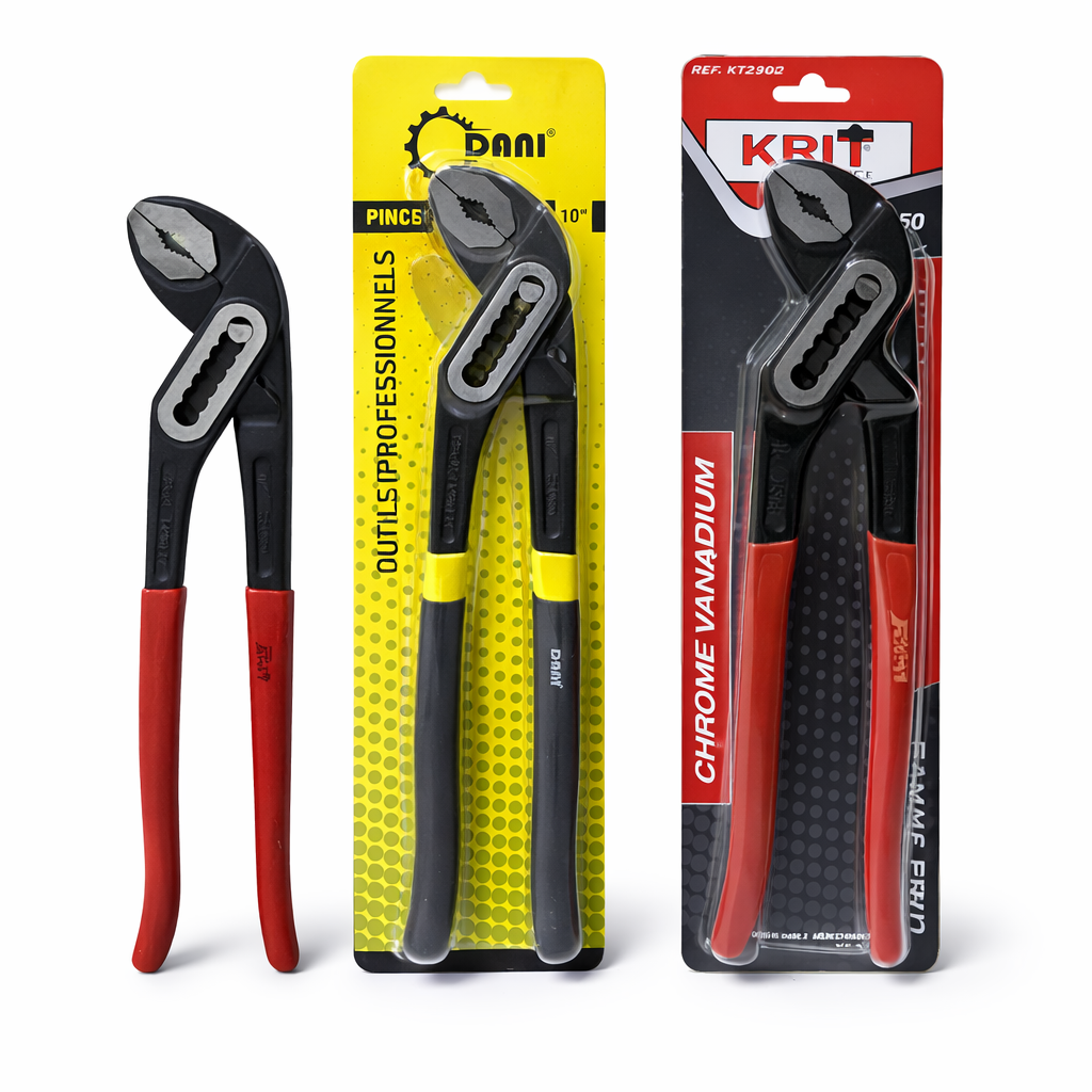 Pince Multiprise Professionnelle 10" – Acier Chrome Vanadium avec Réglage Rapide