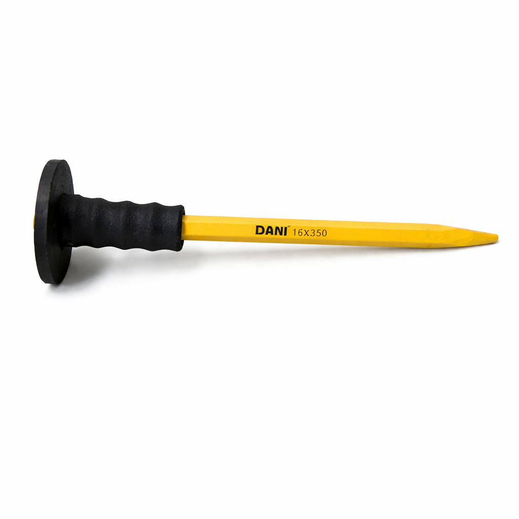 Set de Burins Professionnels Dani 16mm – Heavy Duty avec Protection et Poignée Antidérapante