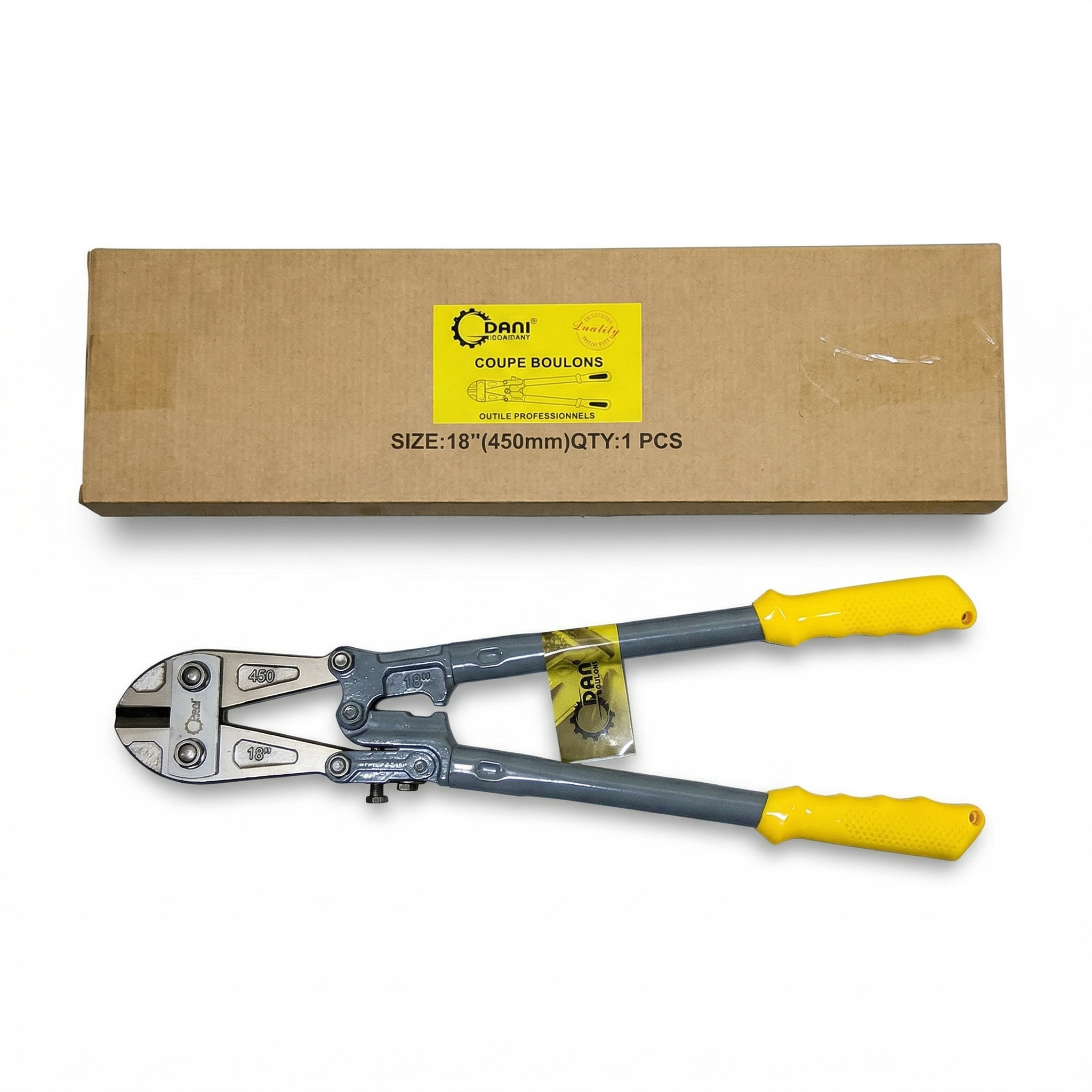 Coupe-Boulons Professionnel DANI 14" / 18" – Pince Coupe Métal Haute Résistance