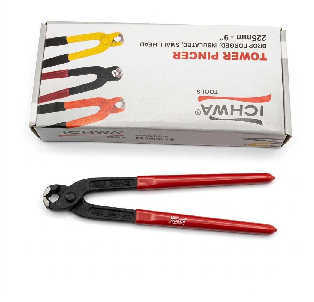 Pince monseigneur de tour (Tower Pincer) 225 mm - ICHWA® avec coffret 10pcs