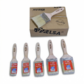 Pinceaux Peinture ELSA Manche Bois – Lot Multi-Tailles pour Finition Parfaite