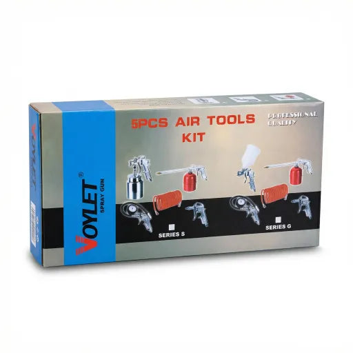 Kit Outils Pneumatiques VIOLET 5 Pièces – Ensemble Complet Professionnel