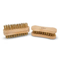 Brosse Métallique Manuelle en Bois – Nettoyage Puissant Acier/Laiton