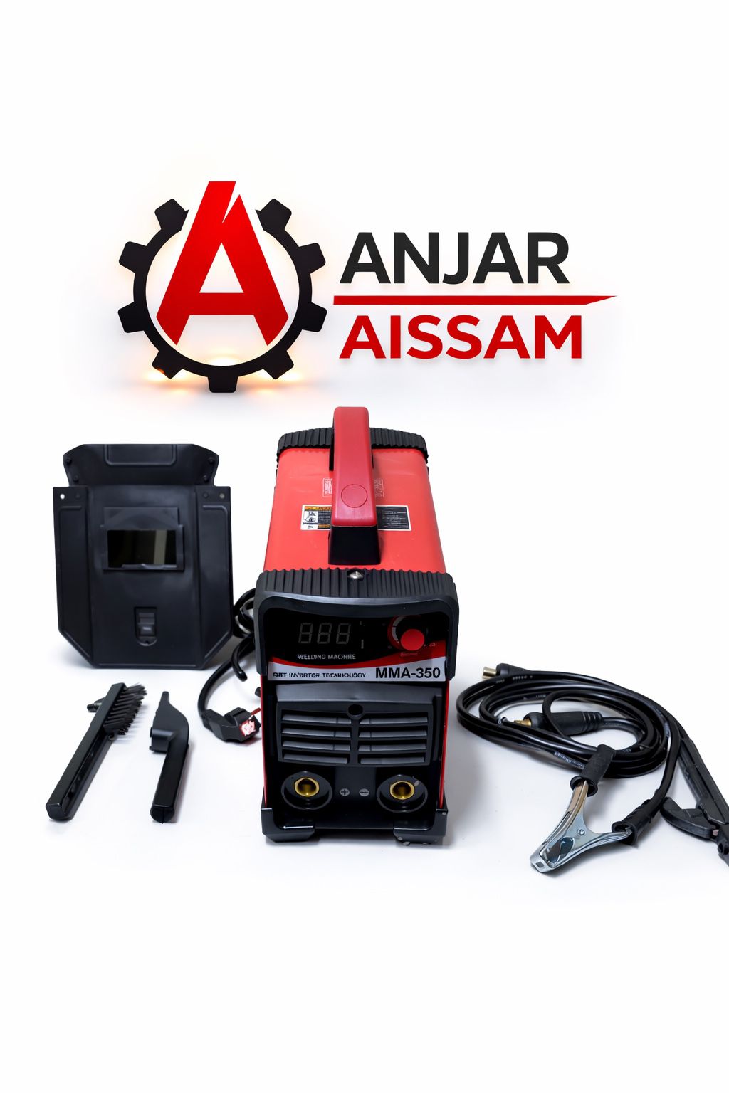Poste à Souder Inverter MMA-350 – Machine de Soudage Électrique Professionnelle avec Accessoires