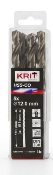 Forets HSS-Co KRIТ – Coffret 5 pièces Ø12 mm