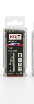 Forets HSS-Co KRIТ – Coffret 10 pièces Ø5 mm