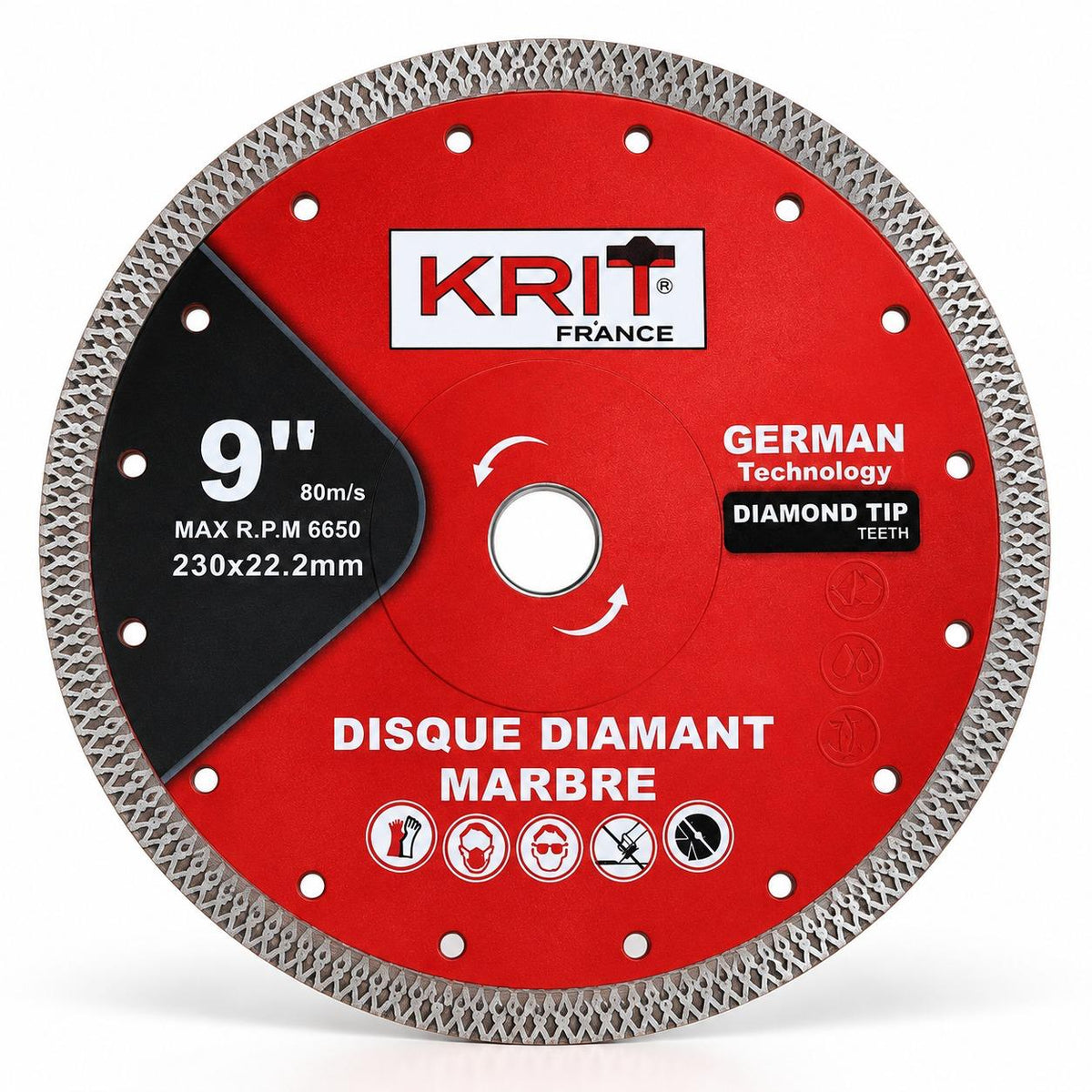 Disque Diamant Marbre KRIT 230 mm – 9"