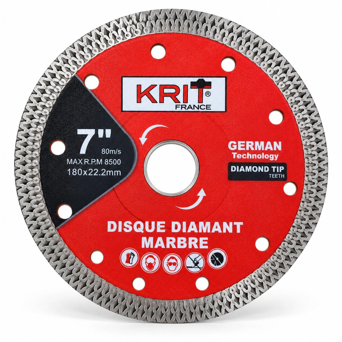 Disque Diamant Marbre KRIT 180 mm – 7"