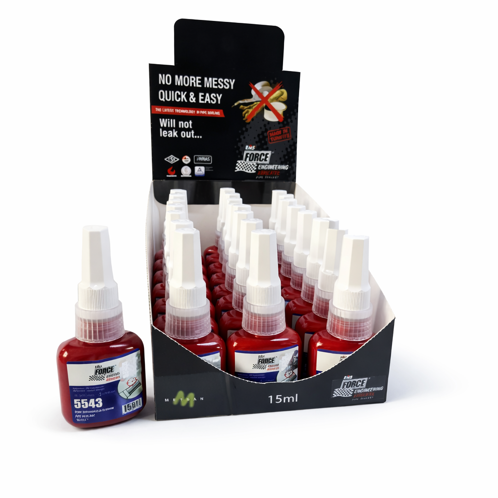 Colle Professionnelle EMS FORCE 5543 – Fixation Ultra Forte 15ml Anti-Fuite