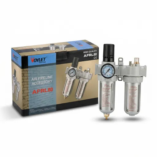 Filtre Régulateur Lubrificateur Air VIOLET AFRL80 – Unité de Traitement d’Air